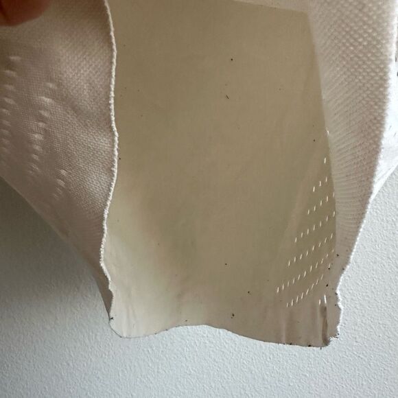 Lululemon Time Warp Short Sleeve Ghost Cream Tan Seamless Size 4? small? Laser - Picture 4 of 6